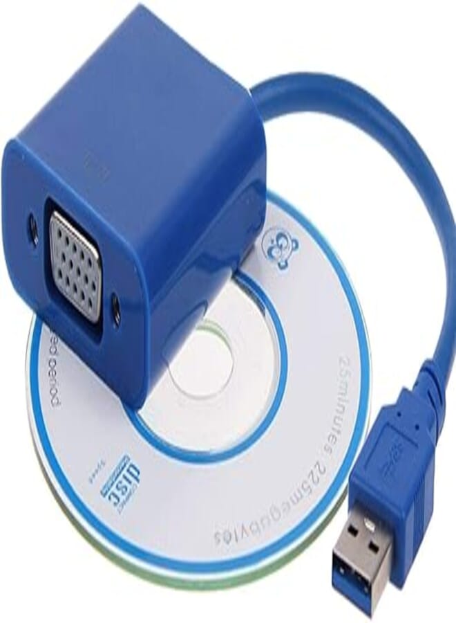 USB 3.0 to VGa Converter Multi Monitor Display Cable adapter Card 1080p Video
